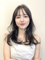 オーレント(AULENT)&nbsp;大人シースルーバングレイヤーカットエアリーロング　表参道