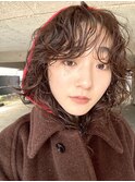 くせ毛風パーマ/カーリーパーマ/フレンチボブパーマ