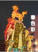 春を彩る暖色&寒色