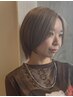 NEW【鬼頭指名】はじめてのブリーチ応援♪やわらか透明感オンカラー￥14,000