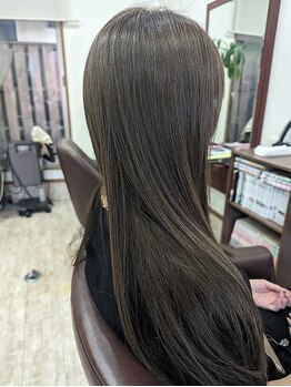 ハピネス(Happiness)の写真/髪質改善ストレート”で、悩みのうねりも広がりもおさまり、すっきりと品のあるツヤ髪へ導く人気メニュー！