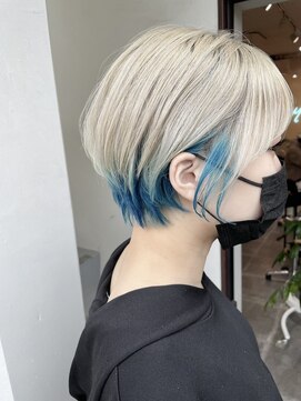 salon de MiLK 札幌大通店【サロン ド ミルク】 頭の形が綺麗に見えるショートヘアスタイル