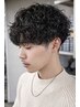 【メンズ限定】セットが楽に｜カット＋パーマ ￥15,300