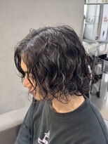 サロンドクオリア(Salon de Qualia) メンズミディアム/スパイラルパーマ/ウェーブパーマ/S