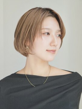 インセプション 銀座(INCEPTION) ぱつっとボブ・ショート/前髪あり/絶壁解消/３0代/４0代/大人