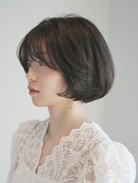 インセプション 銀座(INCEPTION)&nbsp;丸みショート・ボブ/丸顔/前髪あり/絶壁解消/20代/30代/長め