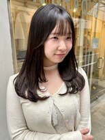 ロチカバイドールヘアー 心斎橋(Rotika by Doll hair) ナチュラルに盛れるミディアムレイヤー×顔周りカット