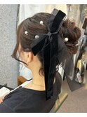 お団子アップ