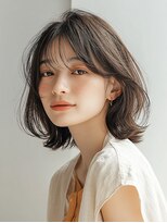 コトンアトリエ 人形町(COTON atelier)&nbsp;ダークパープル/ナチュラルショート/ミルクブラウン/夏/人形町