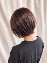ココカラヘアー ニコ(cococara hair nico) くびれショート/ショートボブ/ピンクブラウン