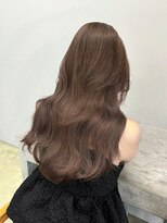 ディジョン(Dijon)&nbsp;韓国顔まわりレイヤーカットグレージュオリーブベージュブラウン