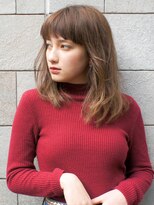 ヴェスパー(Vesper) ★外国人風ミルクティーグラデなセミロング★