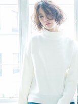 フローレント(florent) パーマヘアにしたくなるゆるふわボブ