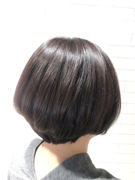 エイト 溝の口店(EIGHT) 【EIGHT溝の口】お客様スタイル_デザインカラー切りっぱなしボブ