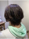 ショートのパーマスタイル