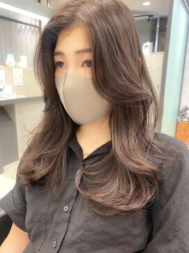 ボタン ハカタ(VOTAN hakata) 【YU_KA】顔まわりカット×チョコレートカラー/博多福岡