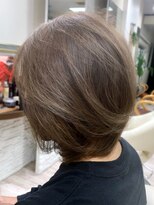 デザイナーズ ファクトリー(Designer's Factory)&nbsp;【大人女性】白髪染め&ベージュブラウンショートボブ
