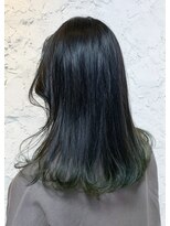 イシュ(ish.)&nbsp;毛先オリーブカラー