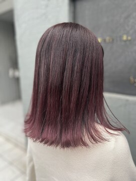 ベレッタ 枚方店(veretta.) ピンク系グラデーション/30代/40代/50代（田村良平）/透明感