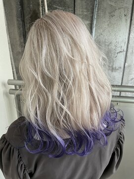 メモリーズ(Memories) 【Memories】ホワイトブロンド×テールパープル