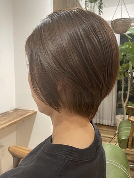 ホロホロ ヘアーデザイン(holoholo Hair Design) 30代40代50代◎乾かすだけで決まる大人ナチュラルショートボブ