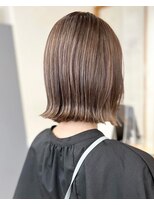 ネオリーブ クーロ(Neolive curro)&nbsp;小顔ボブ×美髪[ぱつっとボブ/縮毛矯正/横浜韓国　日韓ボブ