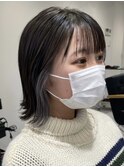 イヤリングカラーインナーカラーハイライトフェイスフレーミング