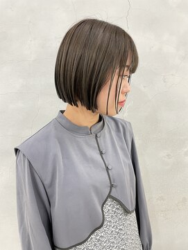 エンドリンク(endlink) ミニボブ×グレージュカラー