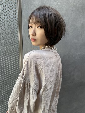 ロンド ストラーダ 心斎橋(Lond strada) モードヘアミディアム×美髪【髪質改善/縮毛矯正】