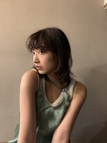 テテ ニコ(tete nico) ミディアムヘア　×   フェイスレイヤー