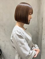 ロンドソレイユ 池袋(Lond soleil)&nbsp;ボブ/前髪カット/レイヤーカット×ケアブリーチ/デザインカラー