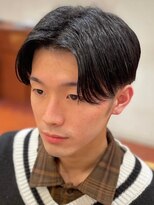 スカイ 亀戸店 (sky)&nbsp;ハイライト/マッシュパーマ/アッシュブラック<理容室>[亀戸]