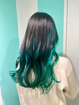 エターナルバイマティーナ(Eternal by MATINA) 【インナーカラー/グリーン/エメラルド】20代30代40代50代