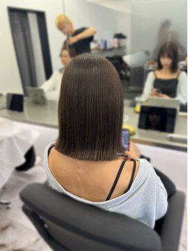 アイスプロドバイブルーム 木更津店(ice prod by bloom) ミディアムヘア/暗めカラー/グランマッシュ/木更津