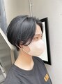 トイロ 新宿(Toiro) ブルーブラック×ハンサムショート♪