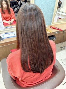 アッシュ 下北沢店(Ash) ウネウネ解消！自然にサラ艶縮毛矯正