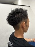 Second   × メンズパーマ