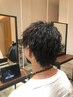 【メンズ】メンズカット＋ツイストパーマ　￥16,000→￥13,000