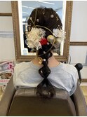 成人式/編みおろしスタイル