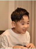 艶感フェザーキッズショート【キッズカット/メンズヘア】