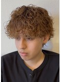 波巻きパーマ