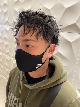 銀座マツナガ 浅草店 無造作スパイラルパーマ/おしゃれ/20代