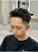 極道パーマホワイトメッシュ伊勢原