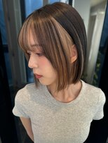 リコラックスビー(LICO LUXBE)&nbsp;ショートボブスタイル/大人ナチュラルショートボブ