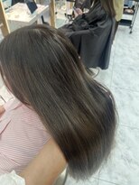 ロンドルピナス 小倉(Lond Lupinus)&nbsp;ブルーブラック/ワイドバング/美髪のススメ/外ハネボブ/北九州/