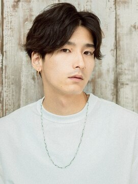 ルーチェ 川崎(Luce) 波巻きツイストスパイラル/刈り上げセンターパート【川崎】