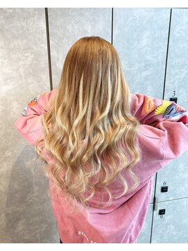 ガルボヘアー 心斎橋店(garbohair) プルエクステ心斎橋なんばギャルハイライトバレイヤージュ