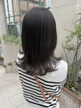 スタイル 成城学園前(STYLE) モノトーン　グレージュカラー　オージュアトリートメント