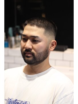 キングスマントーキョー 府中店(KINGSMAN TOKYO) アップバング / ツーブロック / スキンフェード 【府中】