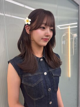 ボタン ハカタ(VOTAN hakata) 博多/顔周り/ミディアム/韓国ヘア